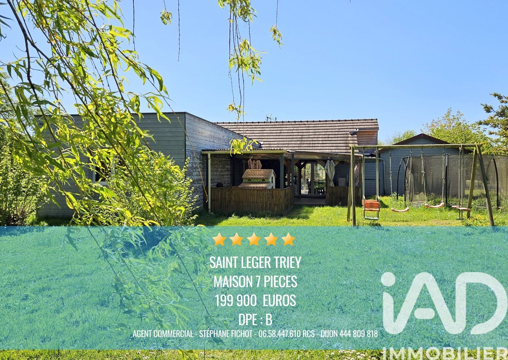 Maison à vendre, 143m², Saint-Léger-Triey