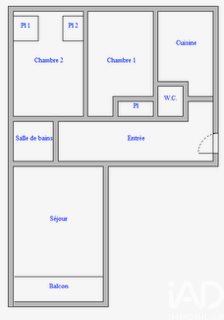 Appartement à vendre, 58m², Caen