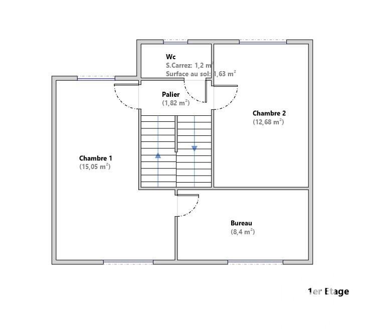 Maison à vendre, 78m², Villeneuve-le-Roi