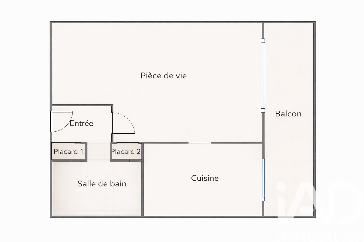 Appartement à vendre, 32m², Vannes