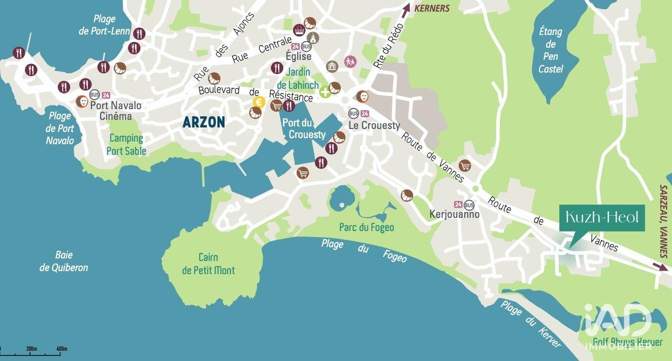 Appartement à vendre, 78m², Arzon