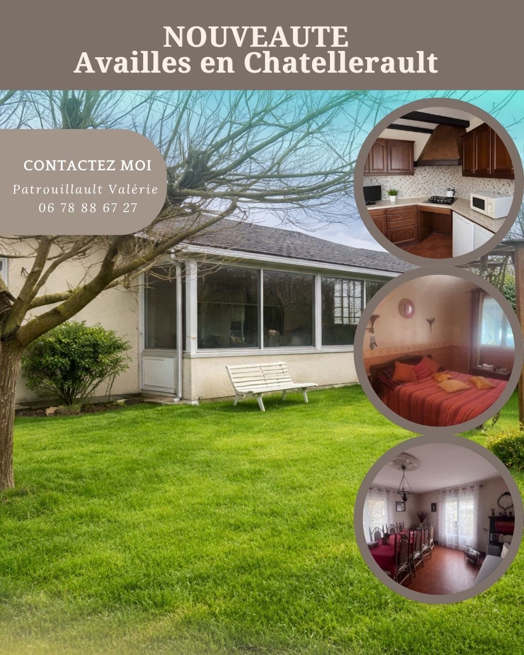 Maison à vendre, 72m², Availles-en-Châtellerault