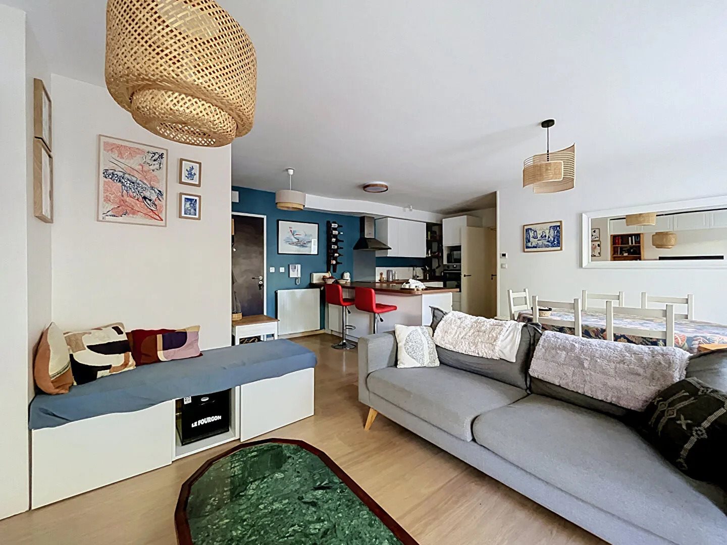 Appartement à vendre, 69m², Nantes