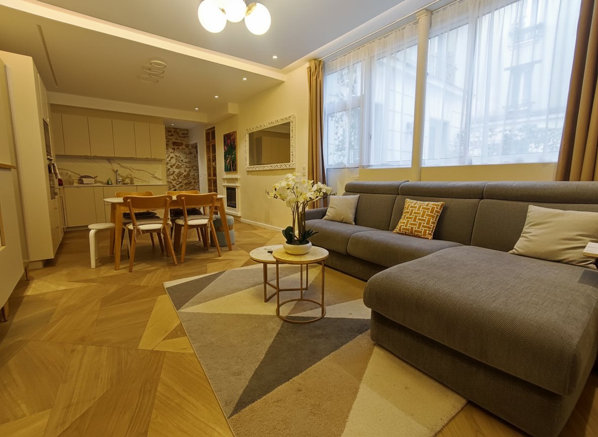 Appartement à louer, 76m², Paris 20ème