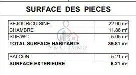 Appartement à vendre, 40m², Nangis