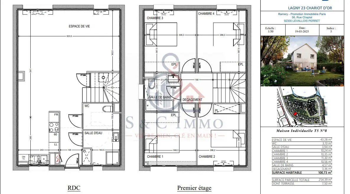 Maison à vendre, 100m², Lagny-sur-Marne