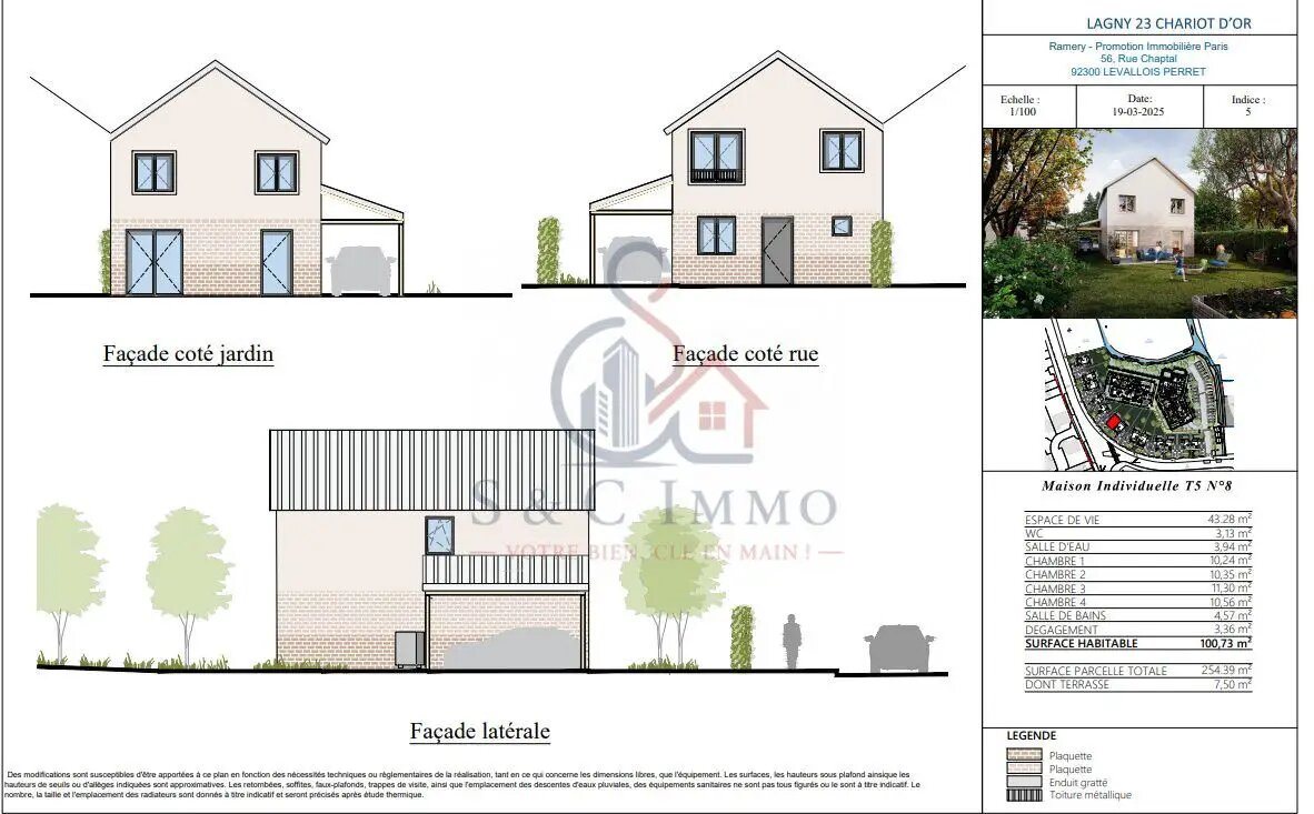 Maison à vendre, 100m², Lagny-sur-Marne