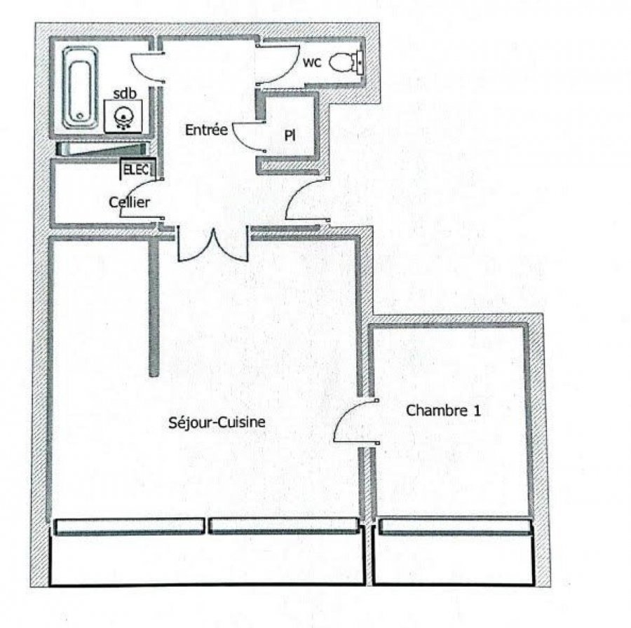 Appartement à vendre, 51m², Metz
