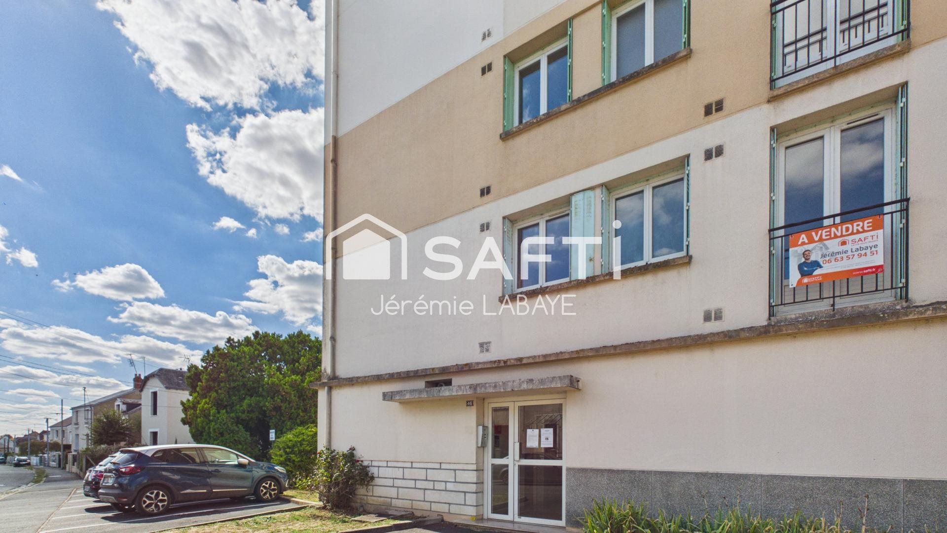 Appartement à vendre, 69m², Châteauroux