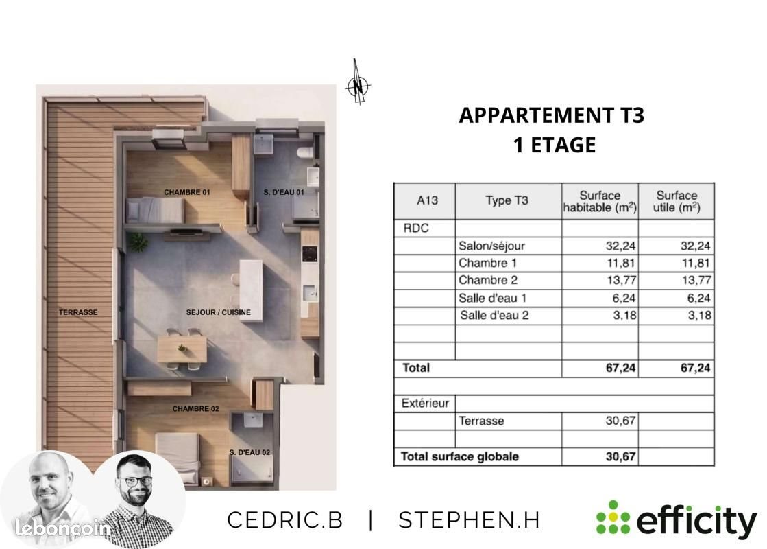 Appartement à vendre, 67m², La Chapelle-d'Abondance