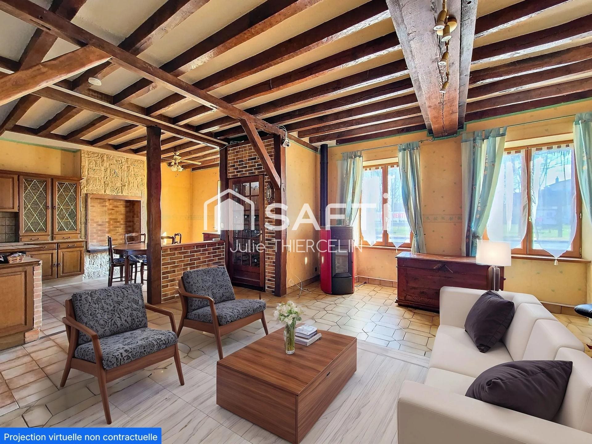 Maison à vendre, 118m², Auxy