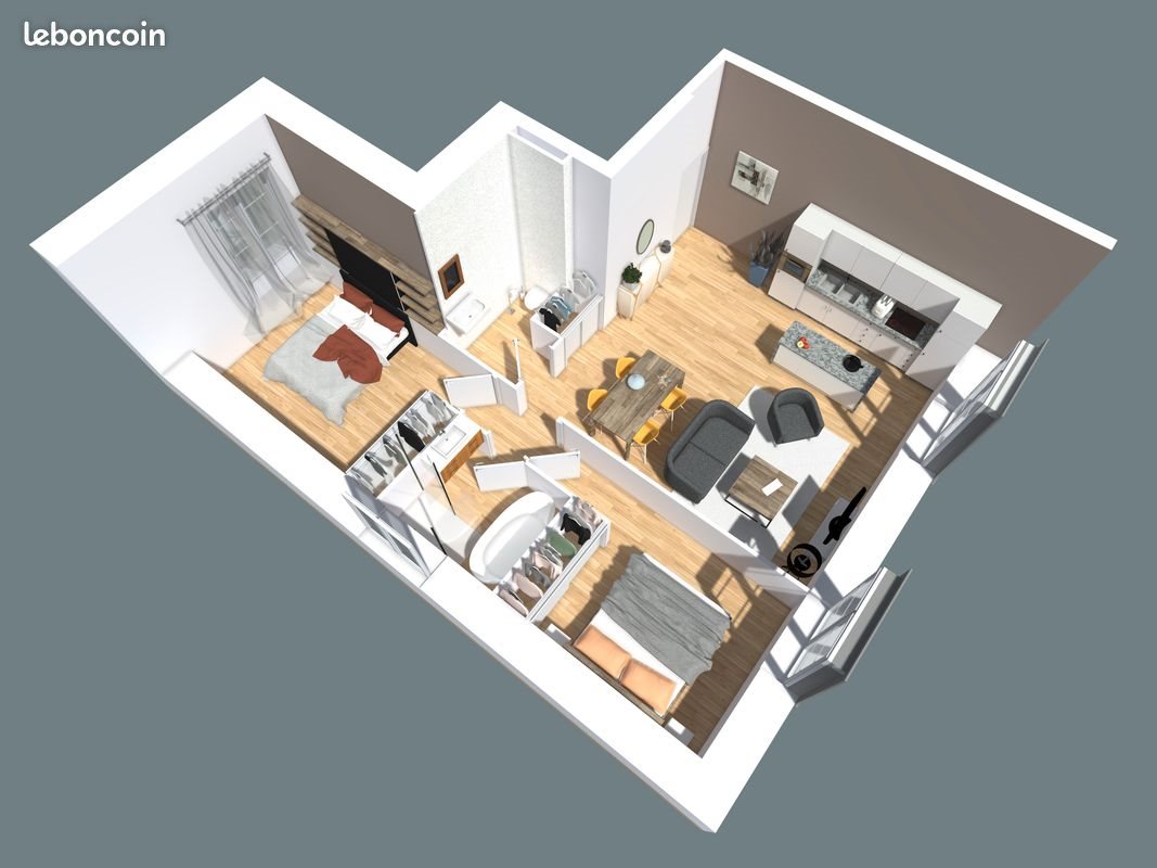 Appartement à vendre, 63m², Limonest