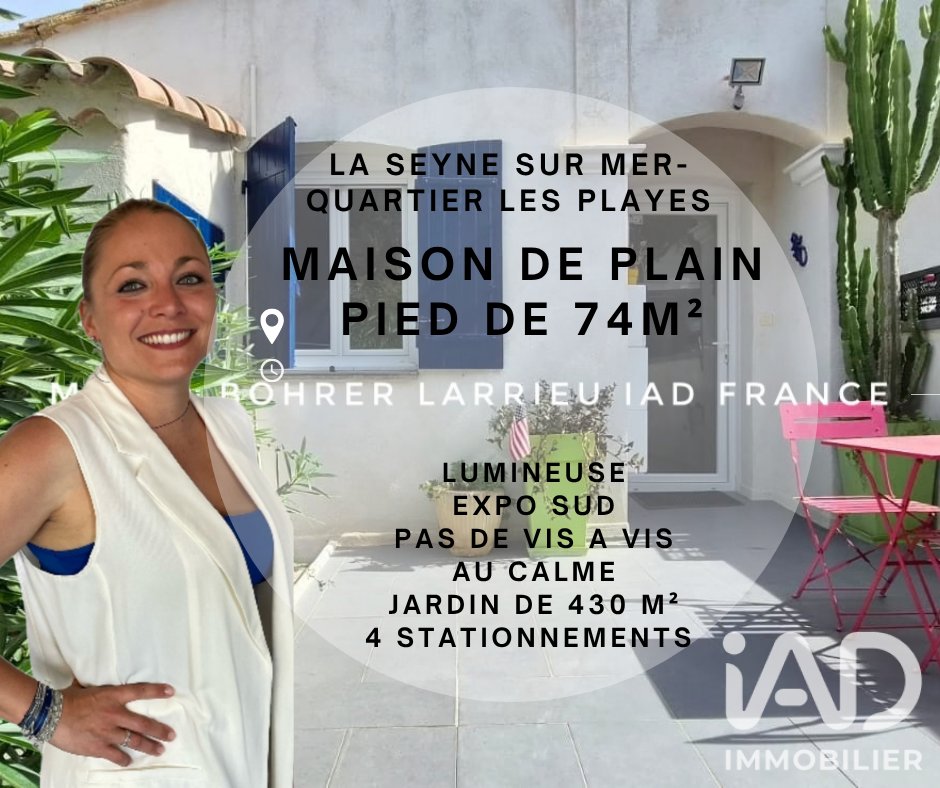 Maison à vendre, 74m², La Seyne-sur-Mer