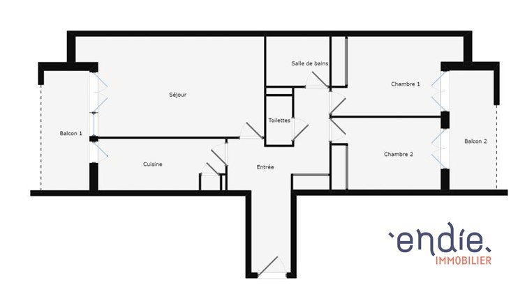 Appartement à vendre, 66m², Le Bouscat
