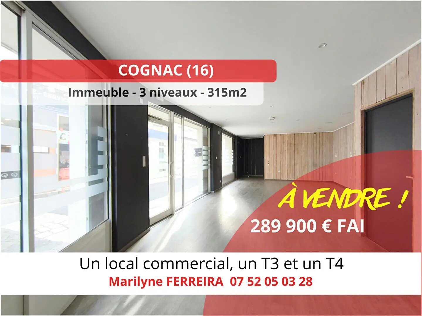 Appartement à vendre, 226m², Cognac
