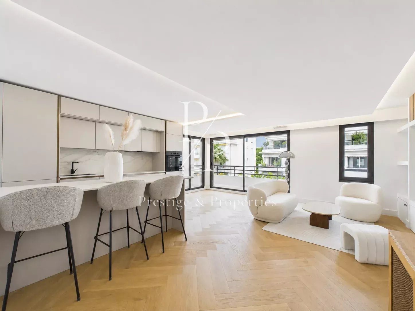 For sale - 4-room sea view - Garage - Cannes near Croisette - Vue 4