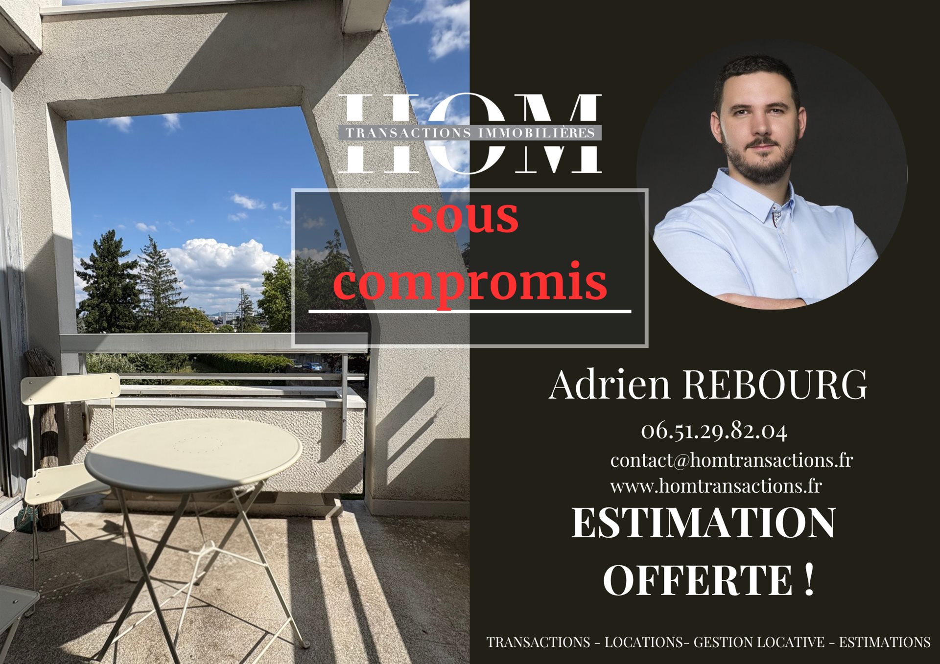 Appartement à vendre, 51m², Chamalières