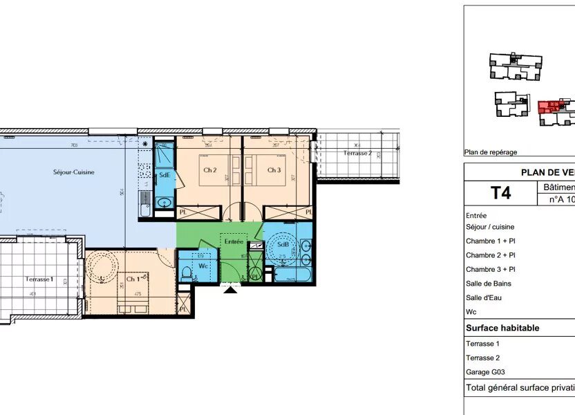 Appartement à vendre, 87m², Lapalud