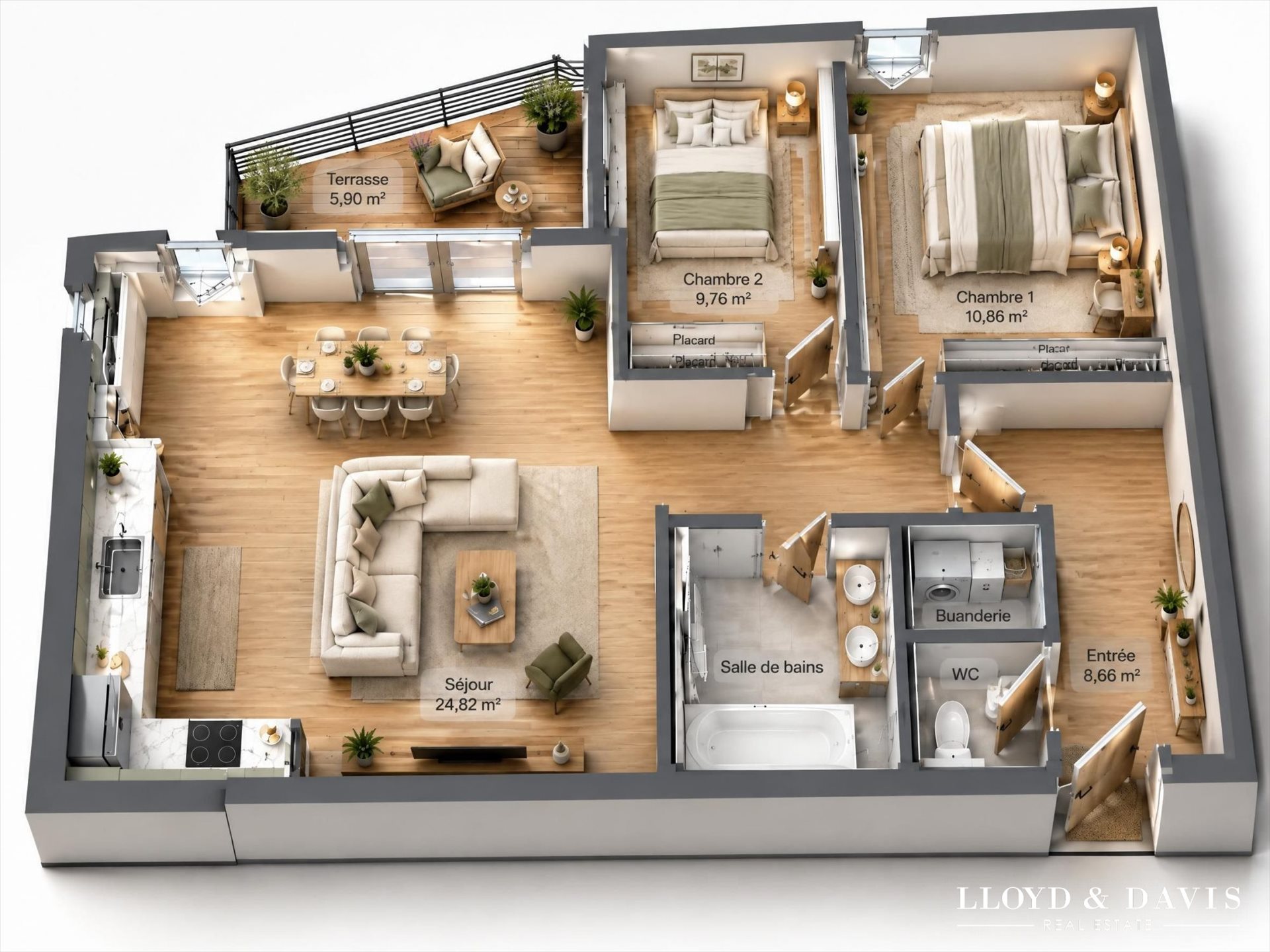Appartement à vendre, 66m², Nantes