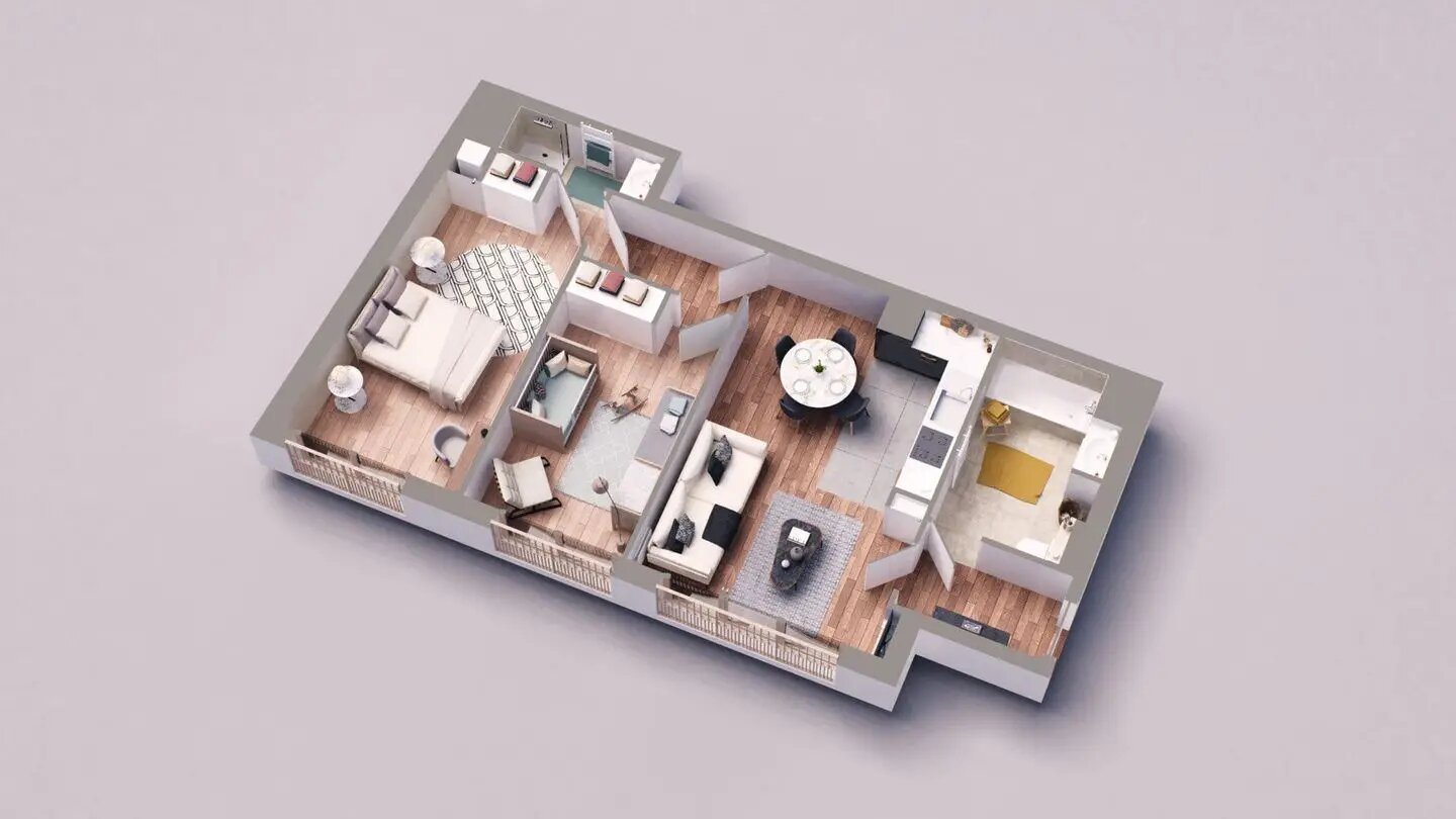 Appartement à vendre, 63m², Sceaux