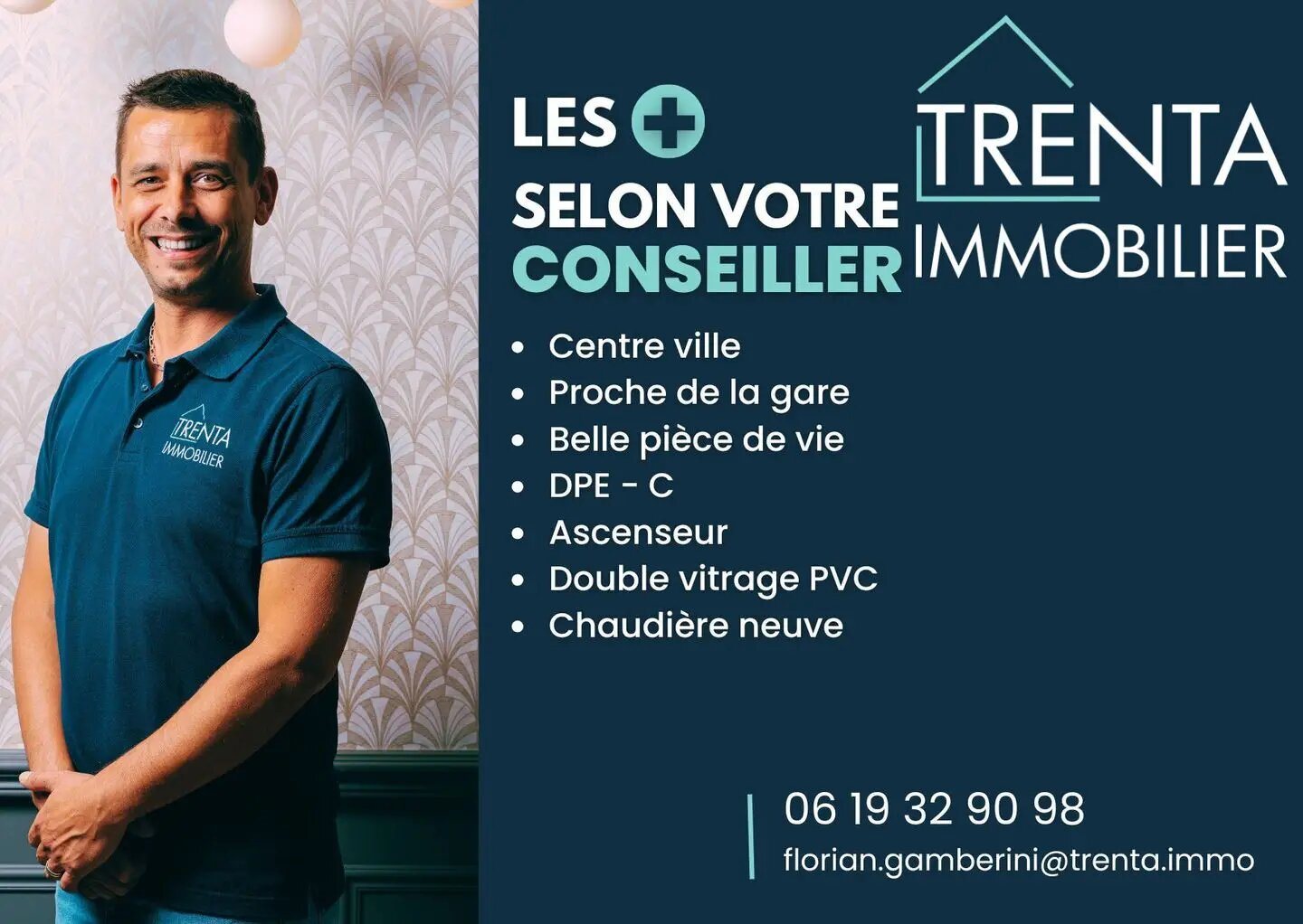 Appartement à vendre, 74m², Voiron