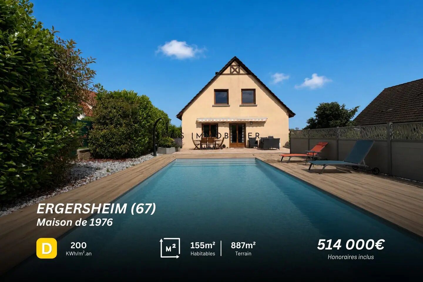 Maison à vendre, 155m², Ergersheim
