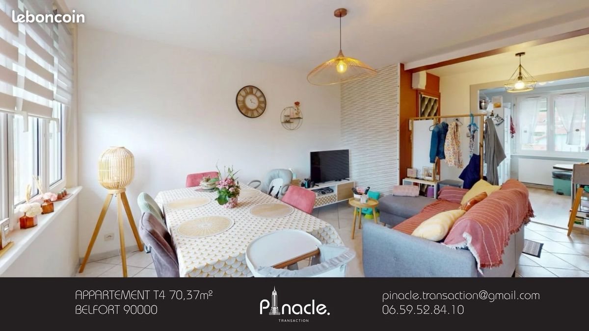 Appartement à vendre, 70m², Belfort
