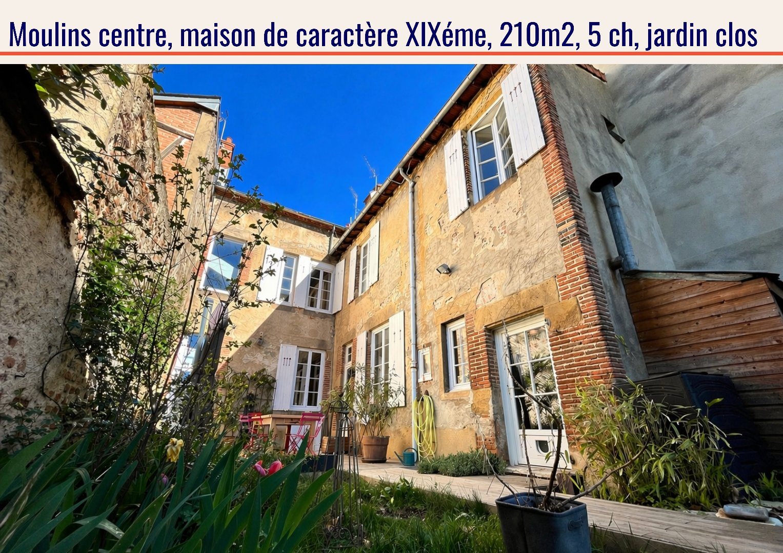 Maison à vendre, 210m², Moulins