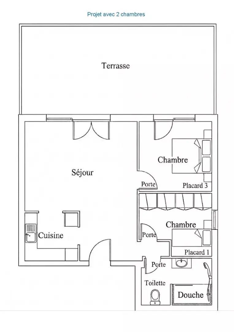 Appartement à vendre, 65m², Saint-Tropez