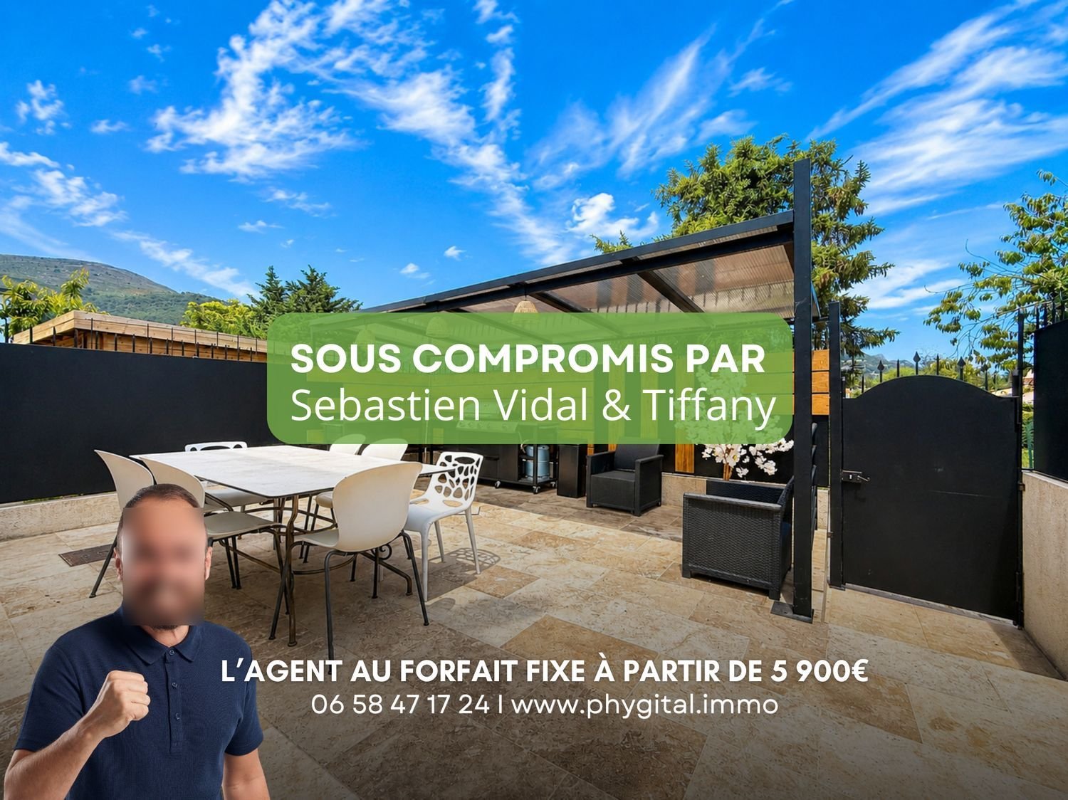 Appartement à vendre, 49m², Vence