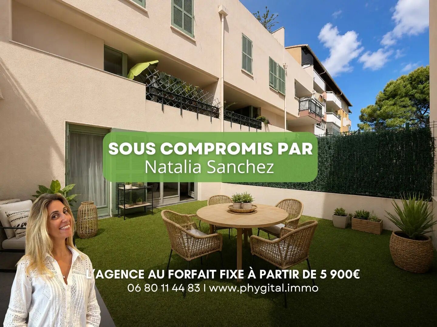 Appartement à vendre, 53m², Valbonne