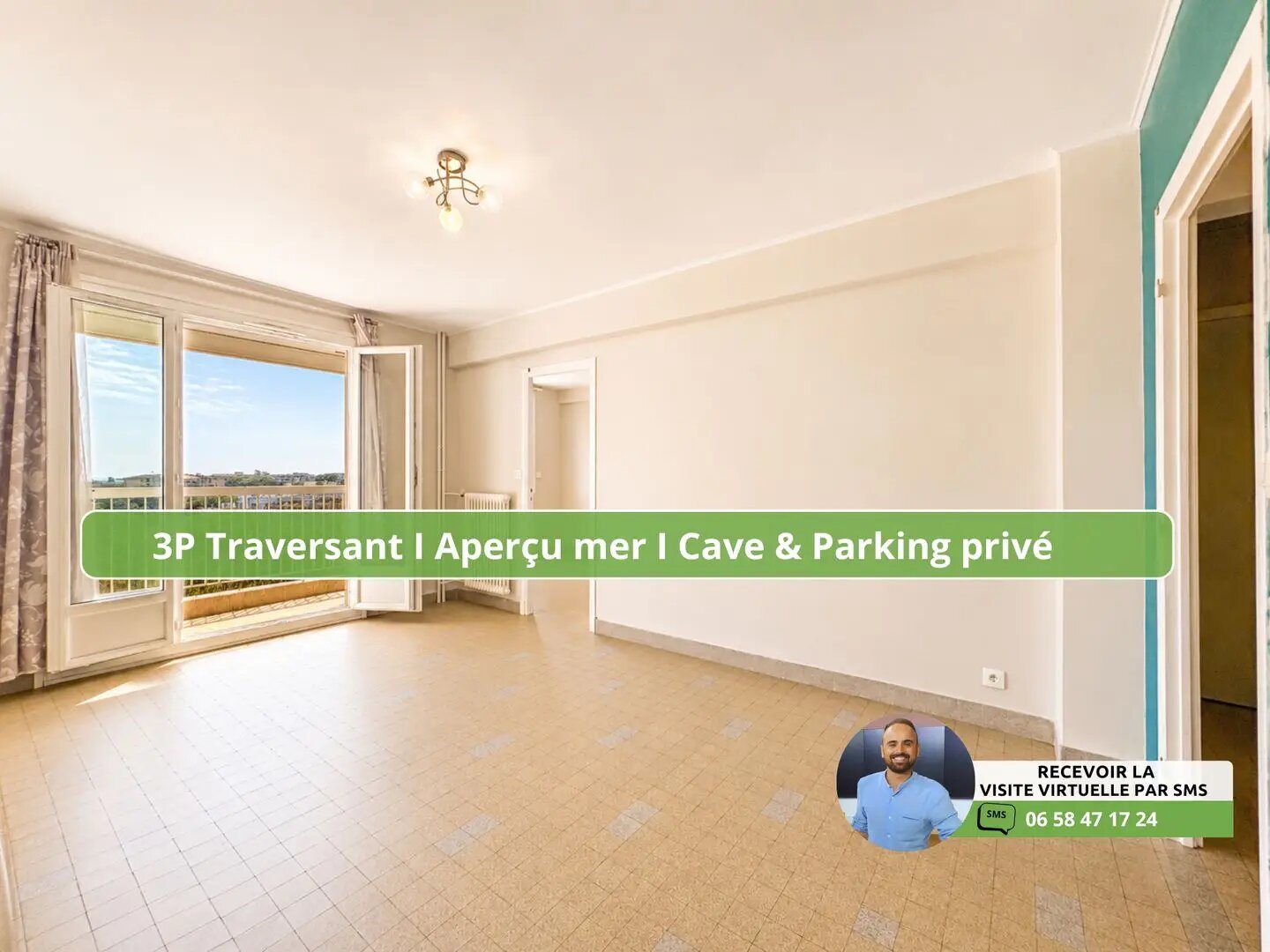 Appartement à vendre, 57m², Antibes