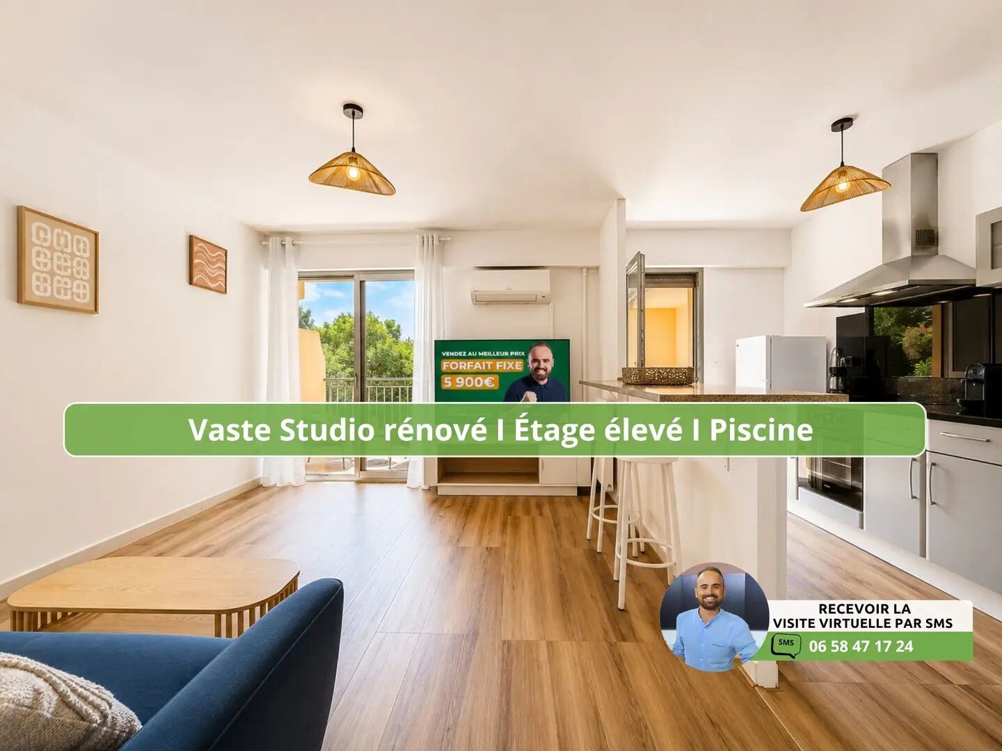 Appartement à vendre, 31m², Antibes