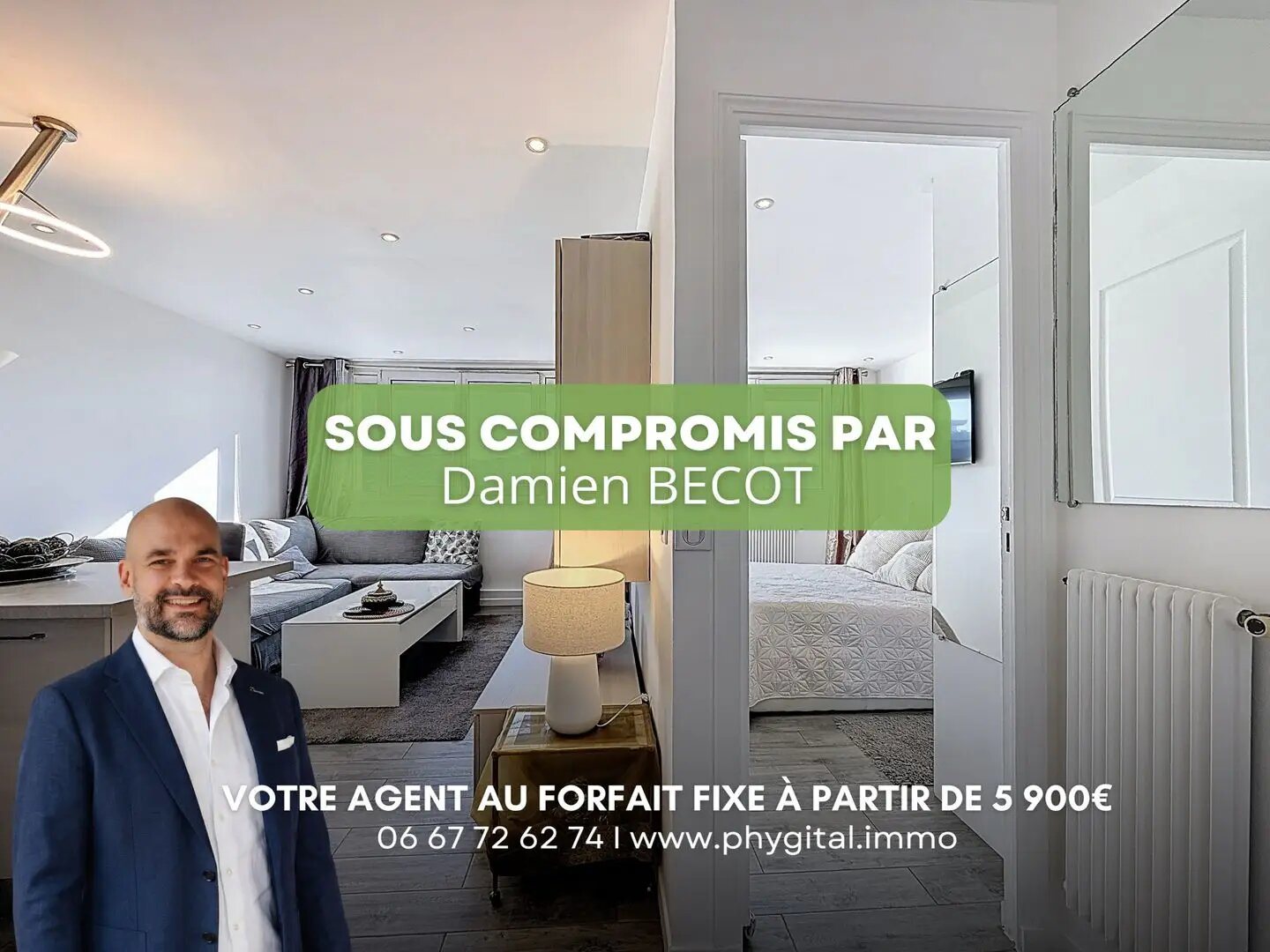 Appartement à vendre, 38m², Cannes