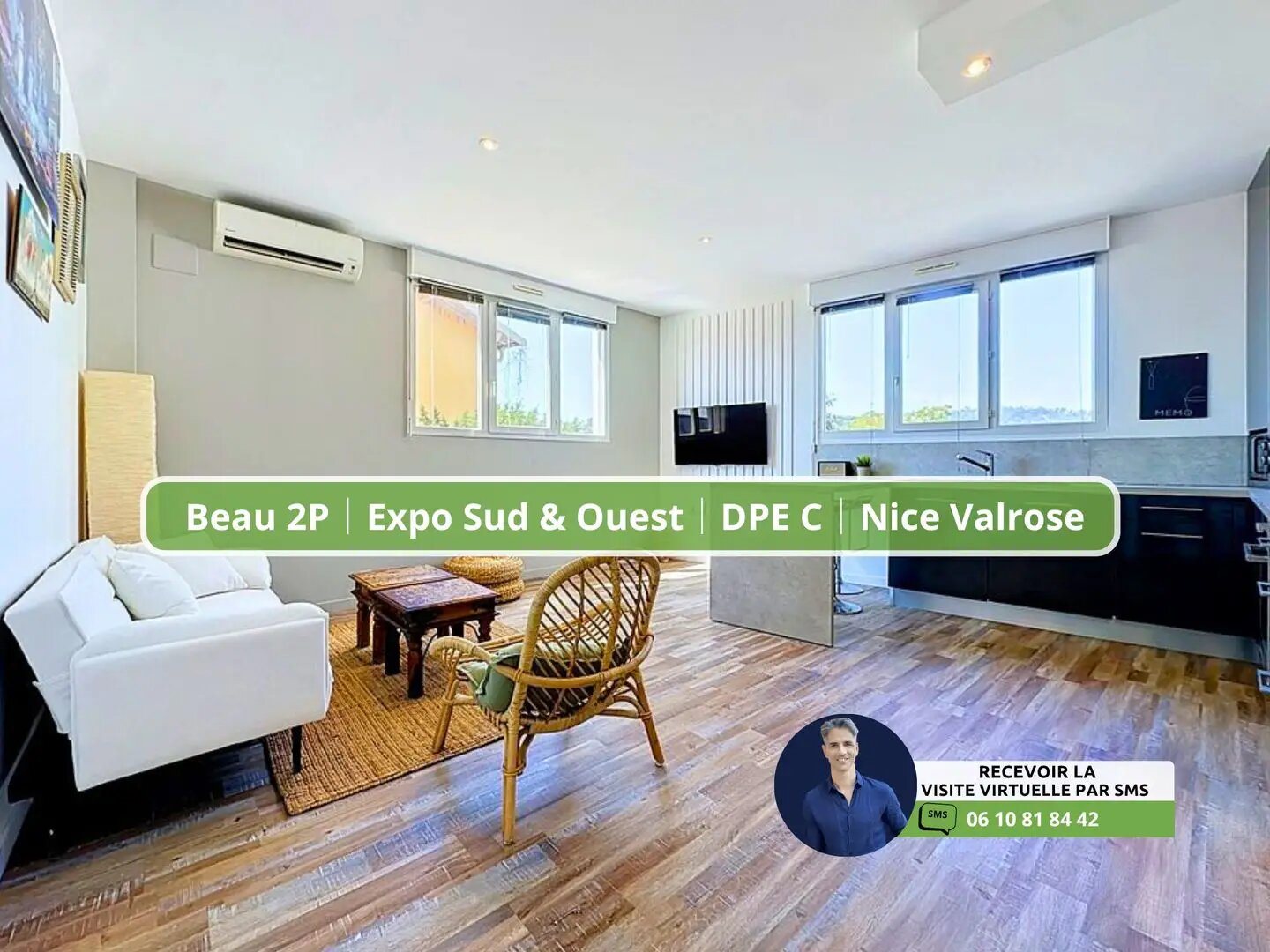Appartement à vendre, 46m², Nice