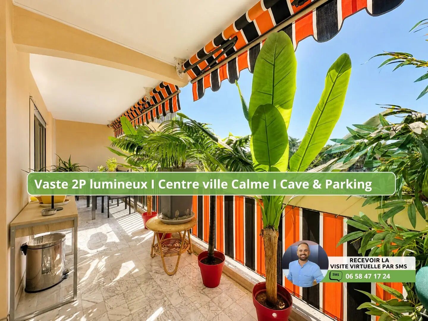 Appartement à vendre, 50m², Vallauris