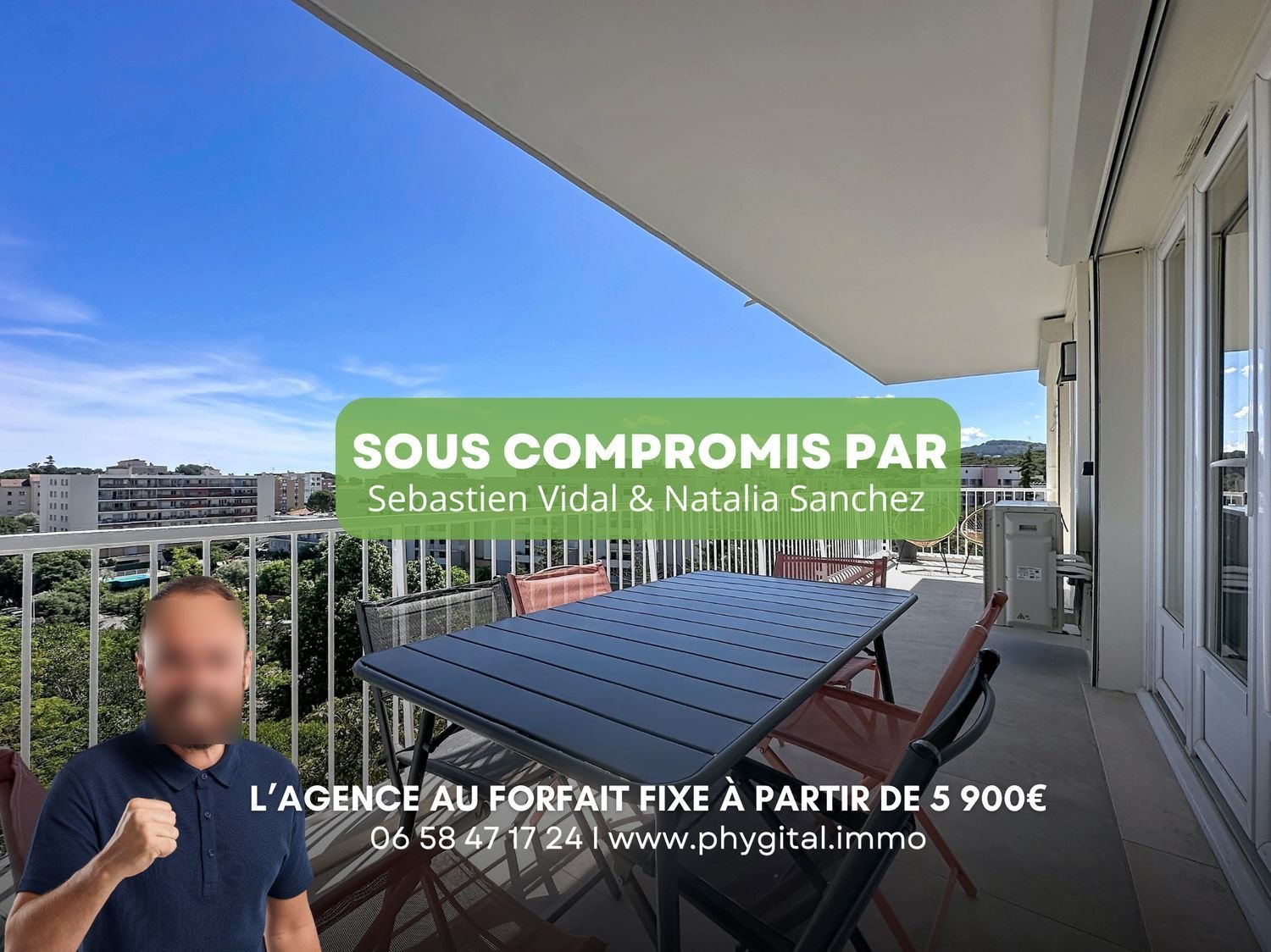 Appartement à vendre, 64m², Antibes