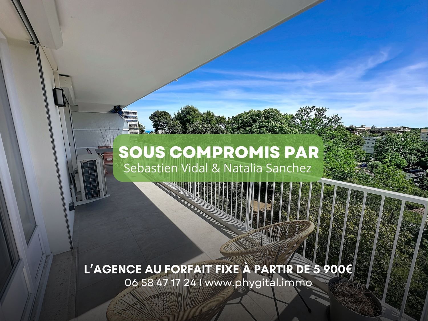 Appartement à vendre, 64m², Antibes