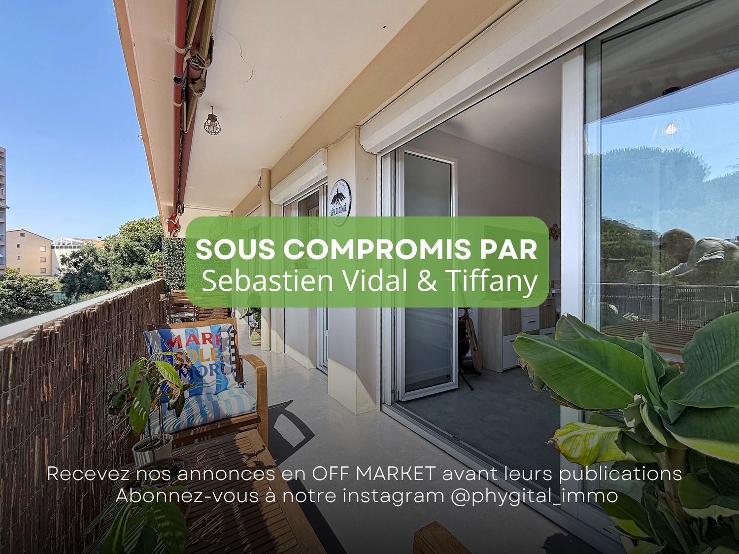 Appartement à vendre, 57m², Antibes