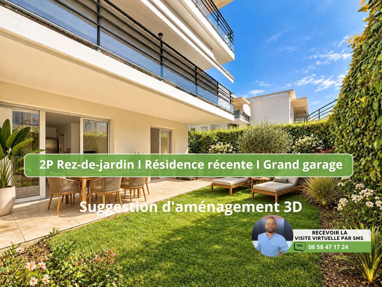 Appartement à vendre, 42m², Antibes