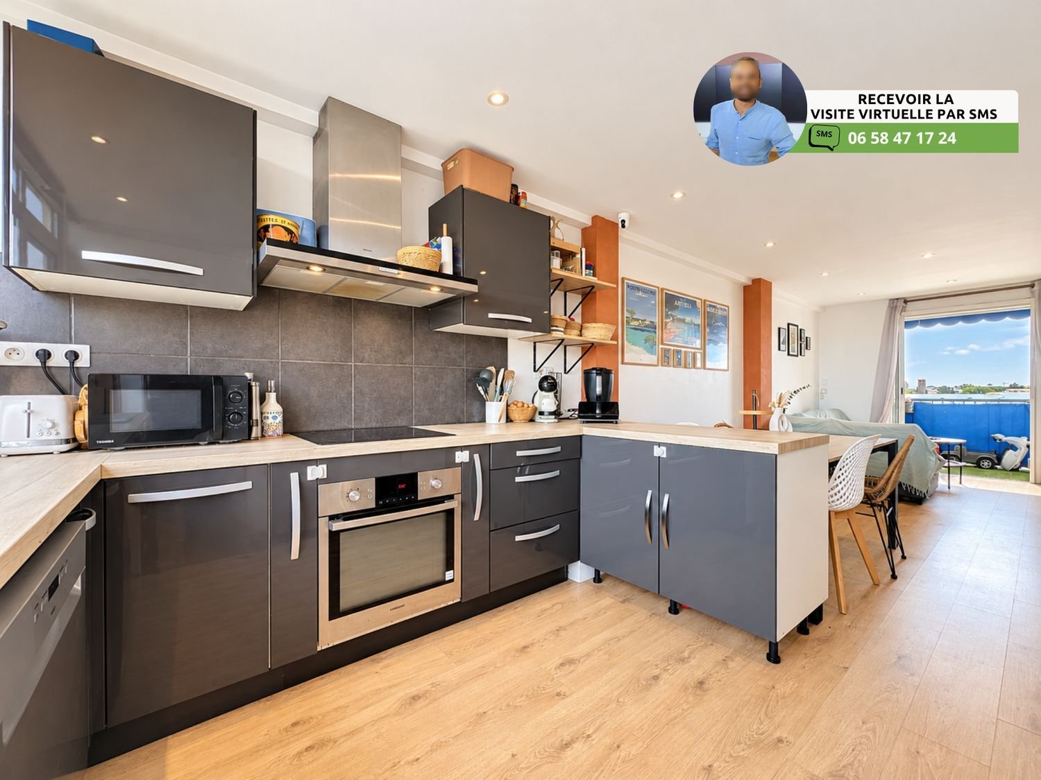 Appartement à vendre, 60m², Antibes