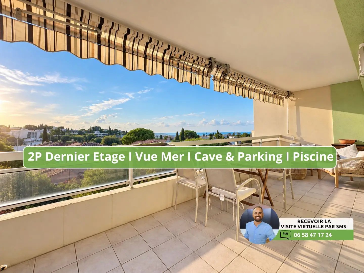 Appartement à vendre, 41m², Antibes
