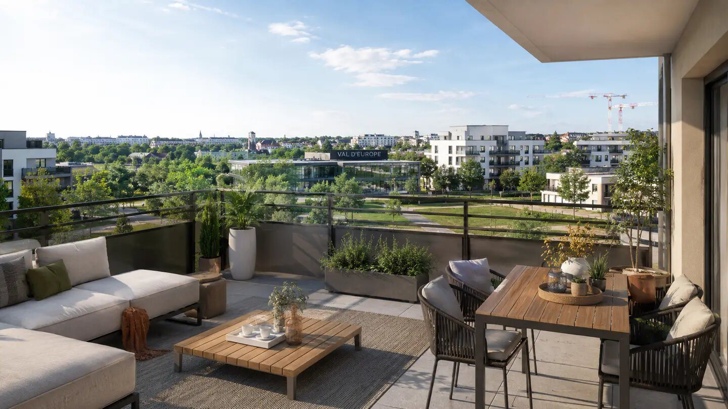 Appartement à vendre, 65m², Serris
