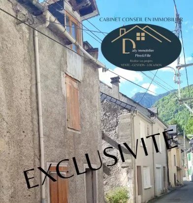 Maison à vendre, 60m², Saint-Béat