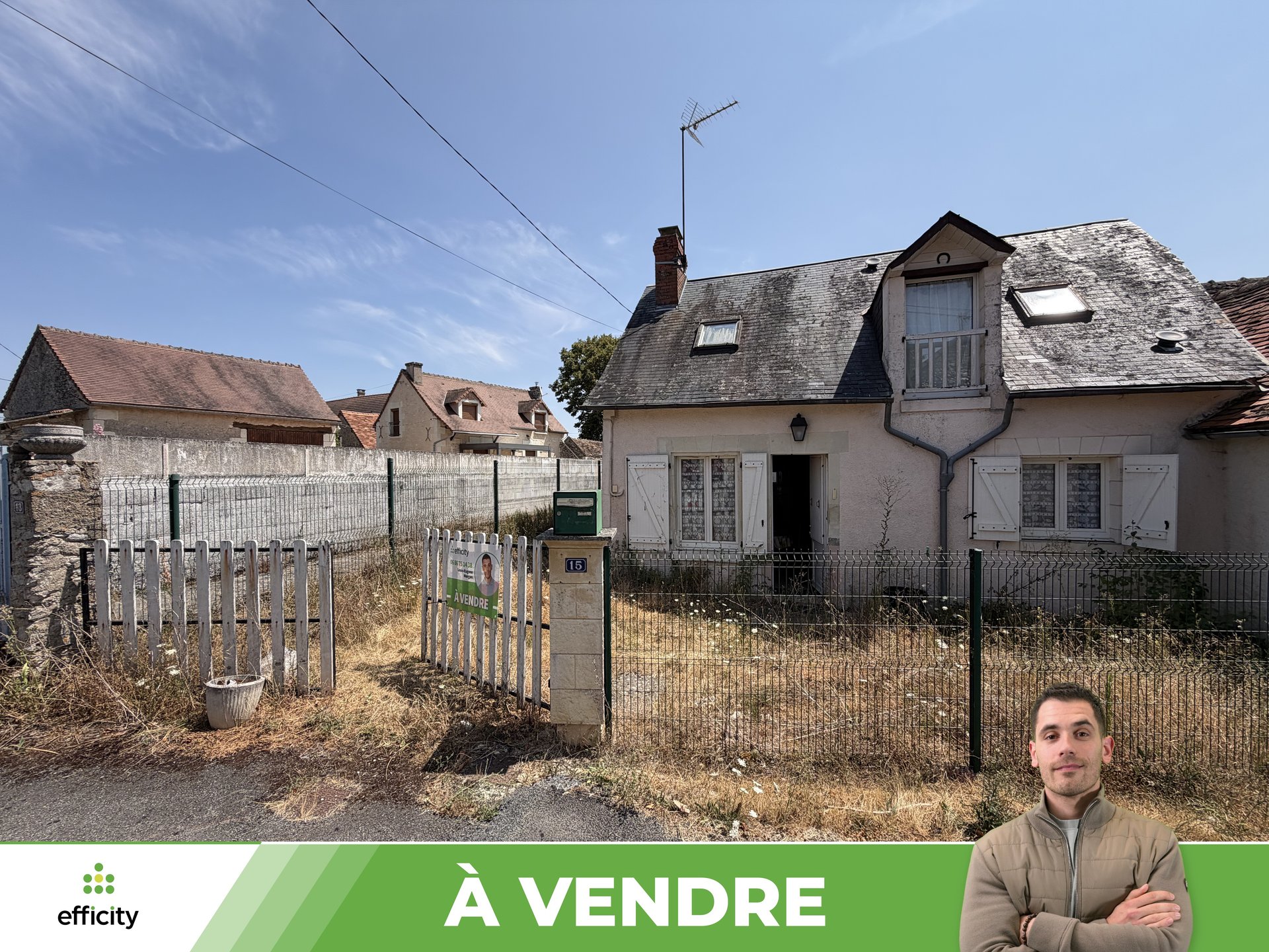 Maison à vendre, 76m², Pleumartin
