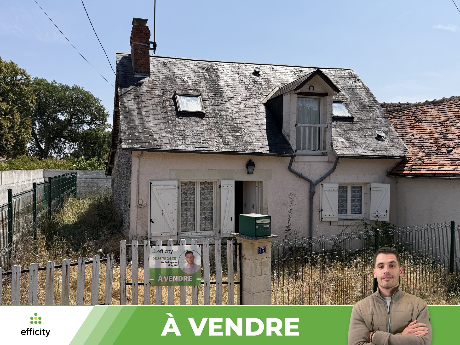 Maison à vendre, 76m², Pleumartin