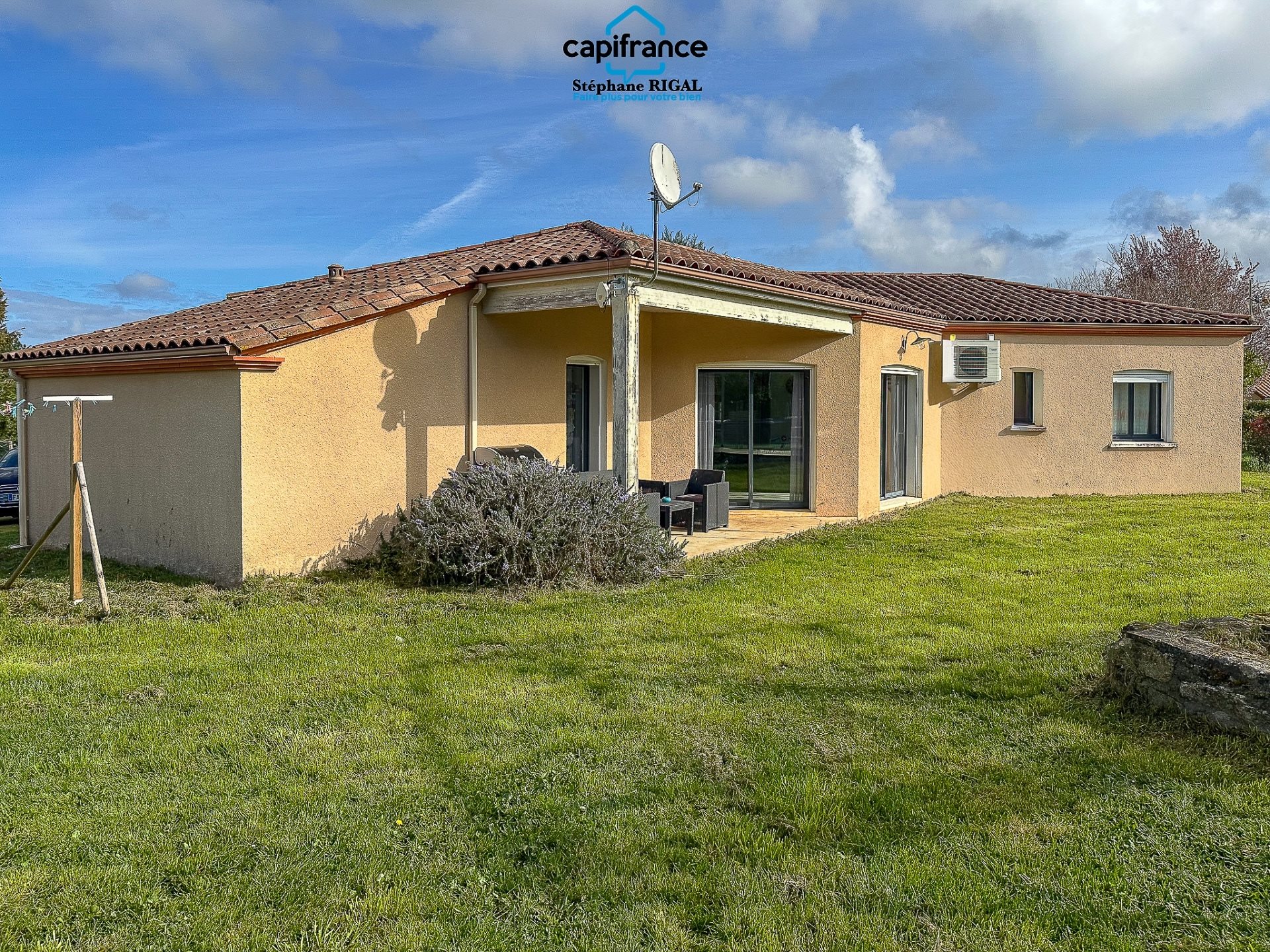 Maison à vendre, 100m², Montayral
