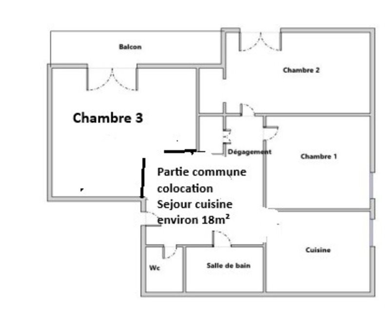 Appartement à vendre, 58m², Villeurbanne