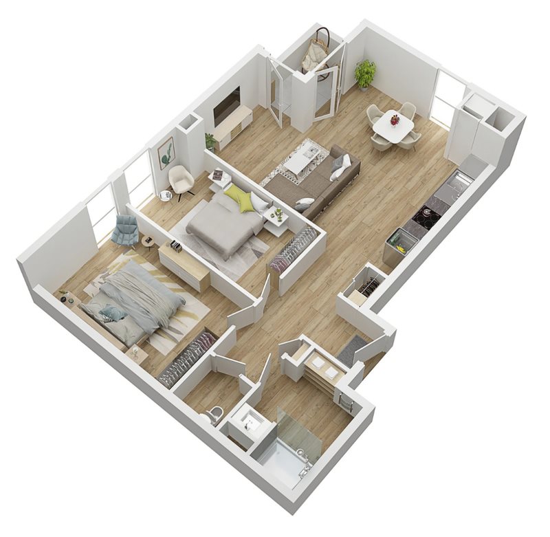 Appartement à vendre, 64m², Le Havre