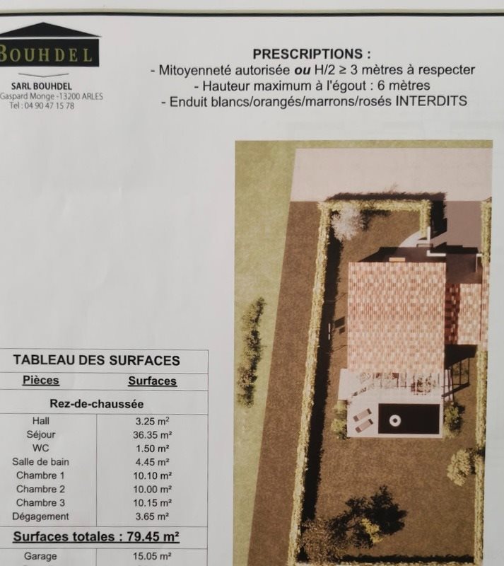 Maison à vendre, 80m², Fontvieille